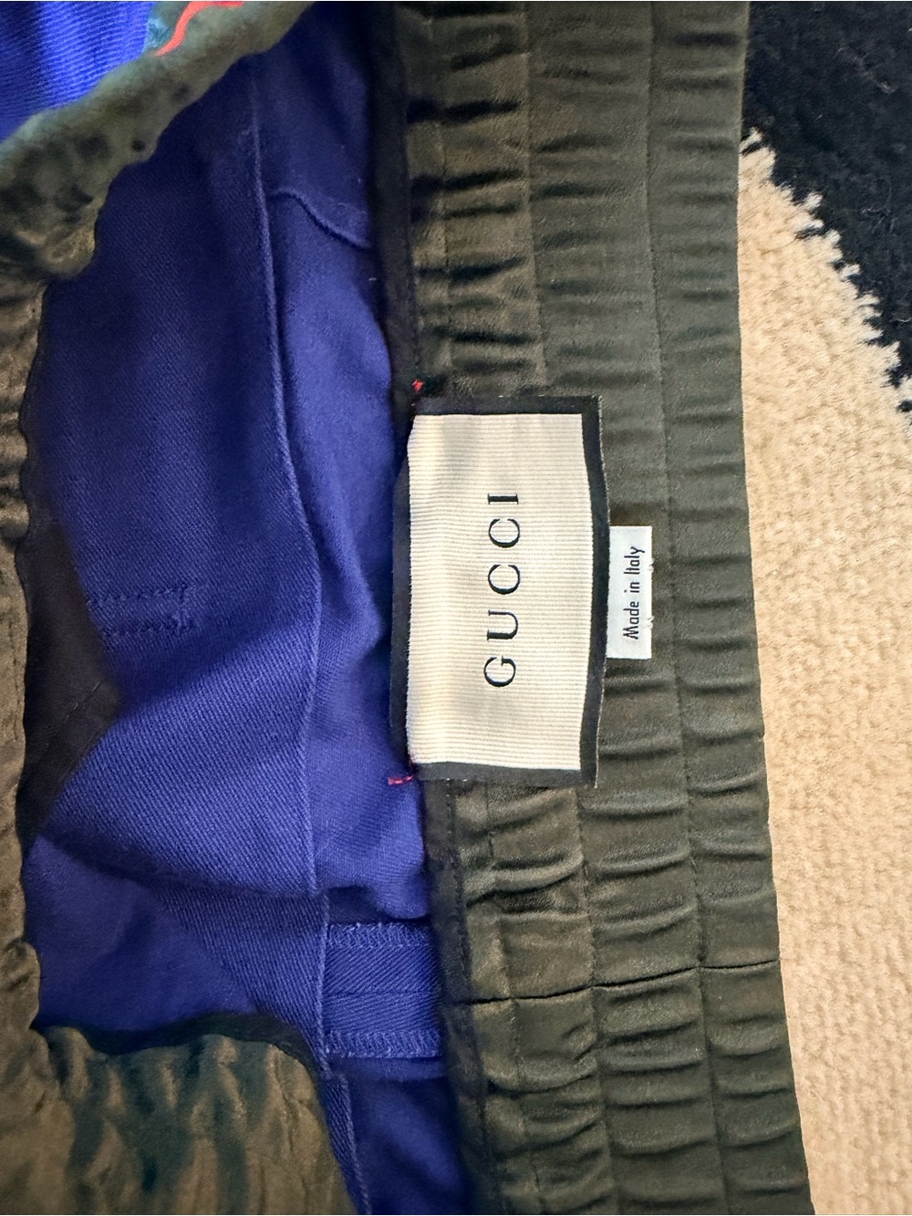 Gucci Men's Cobalt Blue Chinos - Picture 2 of 8
